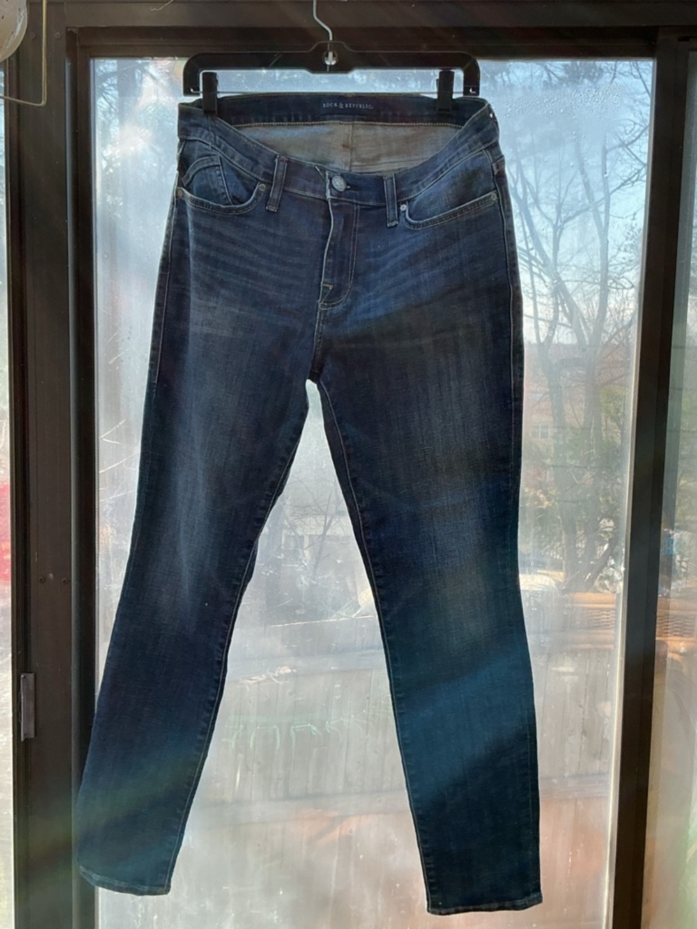 Rock & Republic Dark Indigo Skinny Jeans